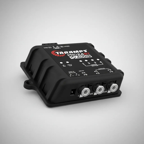 Equalizador Pro 2.4 Bluetooth Audio Taramps Processador Crossover  Preto