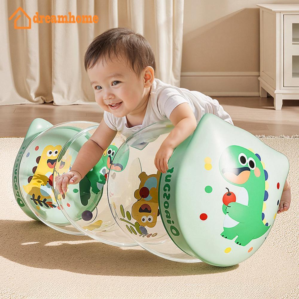DREAMHOME Bebê Rastejando Rolo Brinquedo De Treinamento Sensorial Barriga Tempo Atividade Para Criança Infantil C8R1