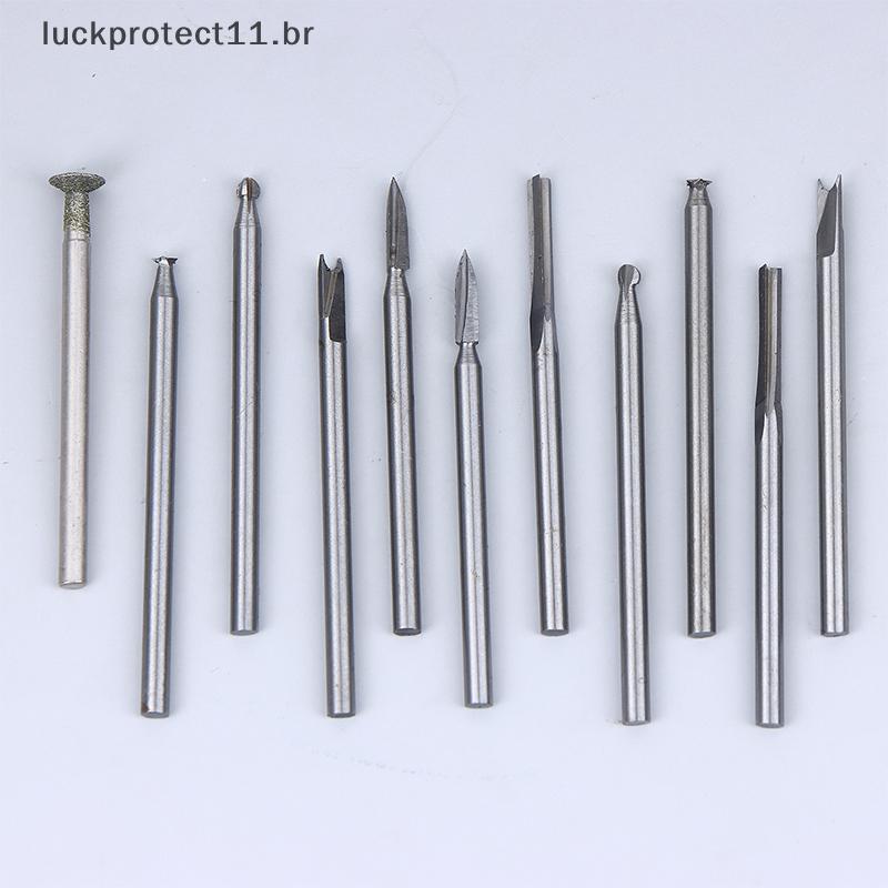 LTBR 5/6 Peças Conjunto De Brocas Para Escultura Em Madeira Com Haste De 3mm Ferramenta Rotativa Dremel Acessórios Traba