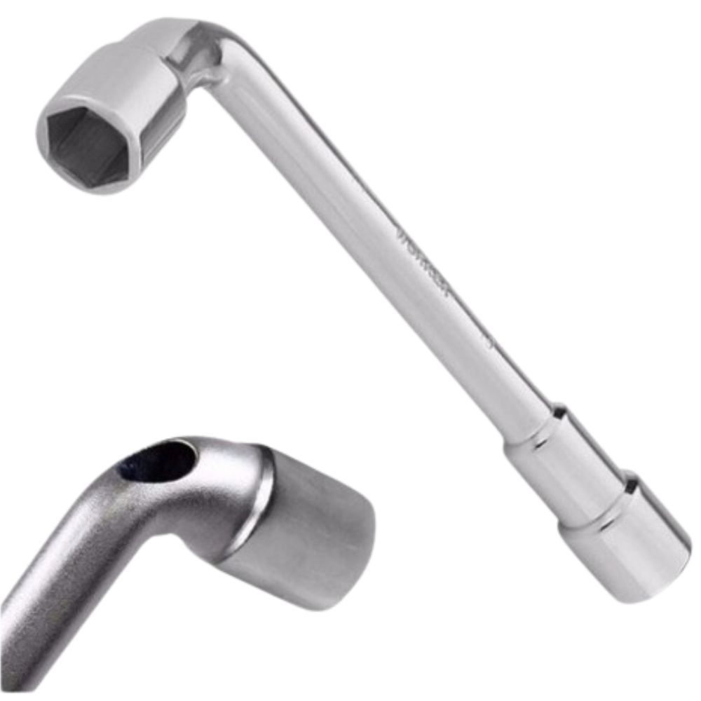 Chave Biela L Curta Vazada 11X11mm 2611 Fertak — imagem 2 de 2