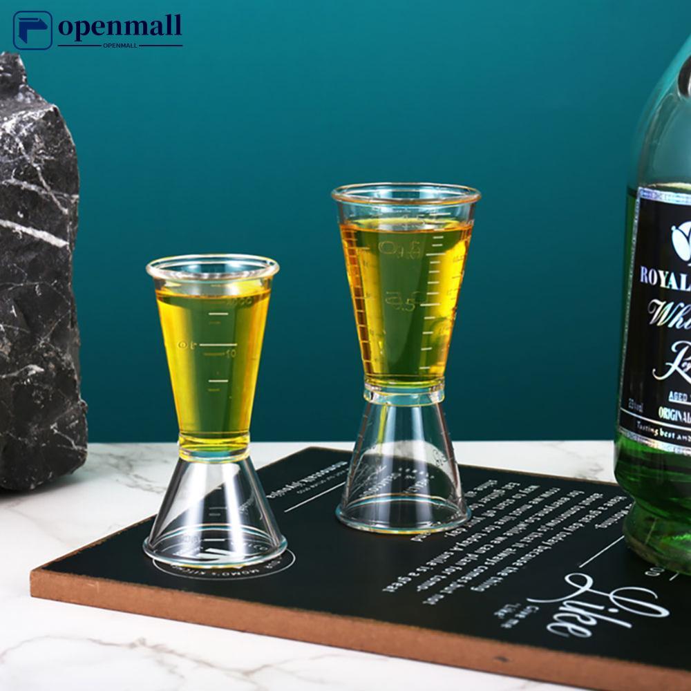 OMALL 10/20ml Ou 20/40ml Coqueteleira Copo Medidor Escala Acessórios Para Bebidas Mistas Bar Jigger Cup Barware Ferramen