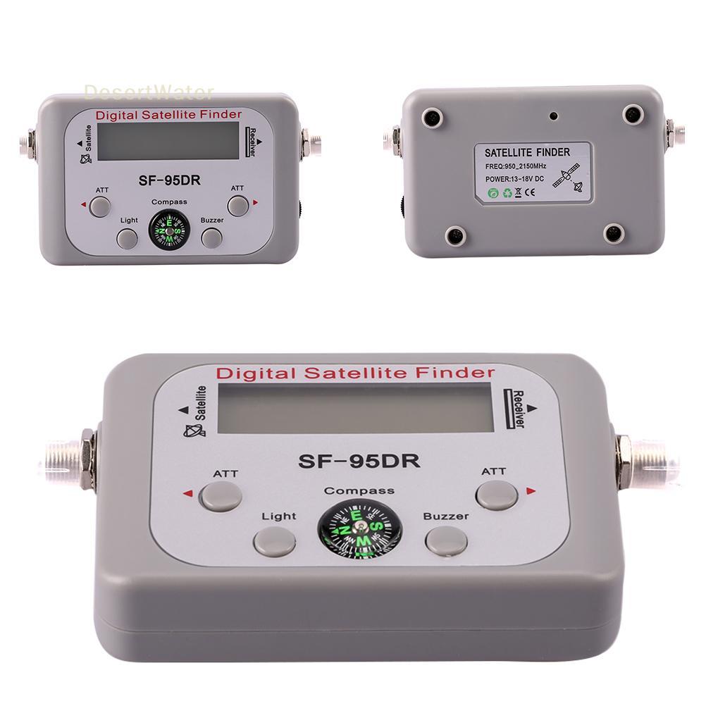 < DesertW > Localizador De Satélite Digital sat Ponteiro De Sinal Ferramenta Receptor De TV Via Novo
