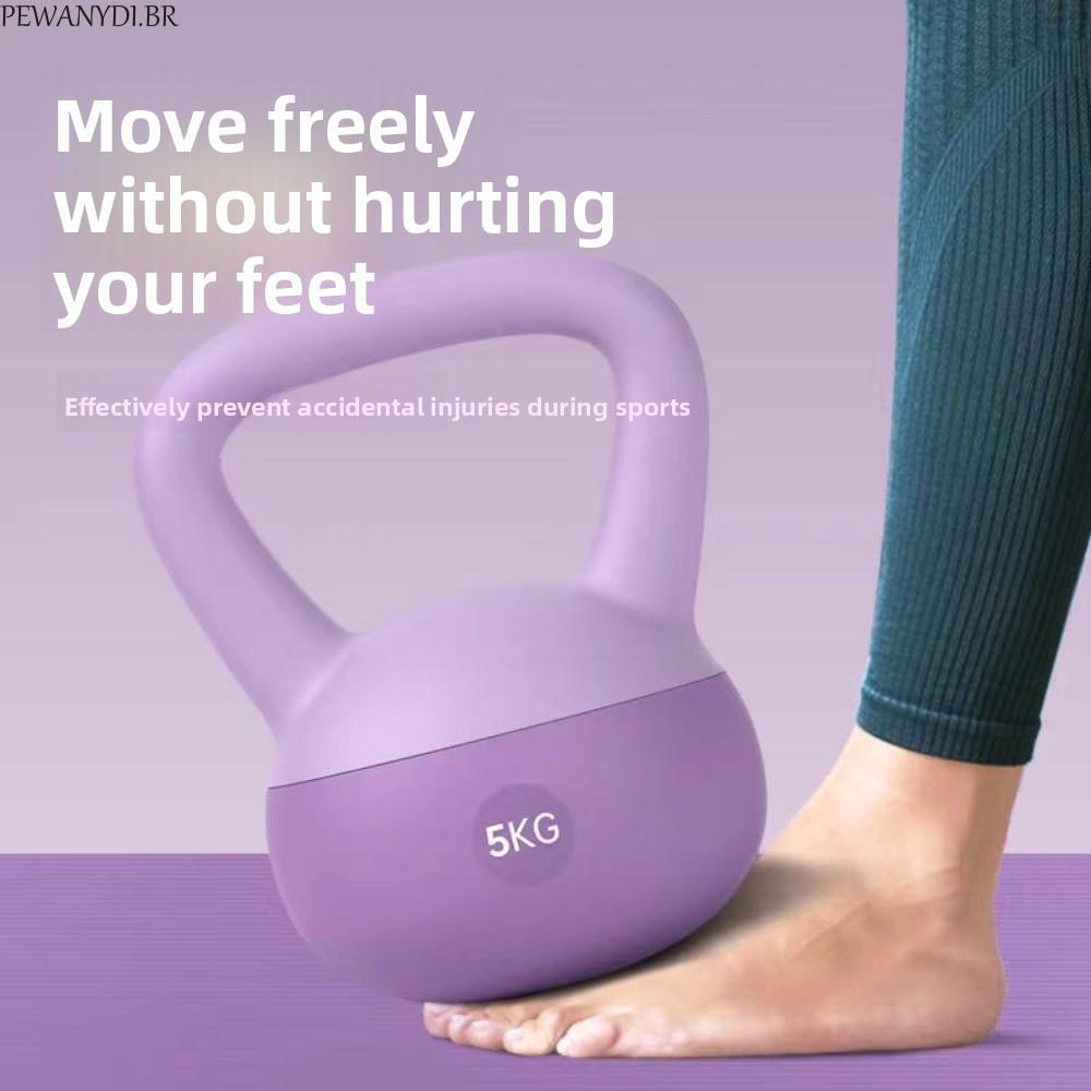 PEWANYDI Fitness Kettle Bell , Kettlebells De Exercícios De Segurança Fáceis De Usar , Halteres Profissionais Multifunci