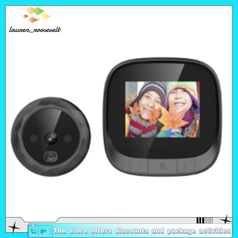 Visualizador De Porta Digital Foto-Smart Com LCD De 2.4 Polegadas E Visão Noturna IR , Gravação De Câmera Olho Mágico El