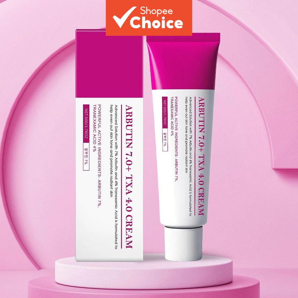 Creme Clareador de Pele Niacinamida e Glutationa 50g – Para uma Pele Uniforme, Radiante | Cuidado Facial, Suporte ao