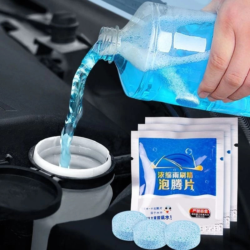 Pastilha Efervescente Limpa Parabrisa Ultra Concentrado Pastilhas Para Limpador De Carro Unidades
