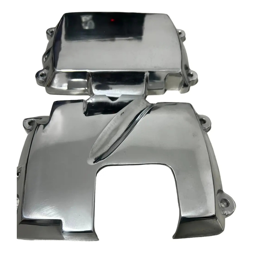 Par De Tampa Do Cabeçote Em Aluminio Yamaha Drag Star