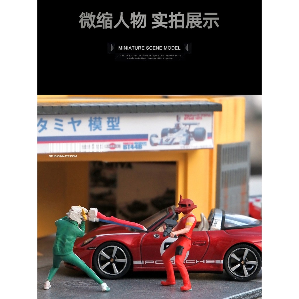 1: 64 terno móvel GUDAZA capacete antigo homem boneca em miniatura modelo cena areia mesa figura decoração