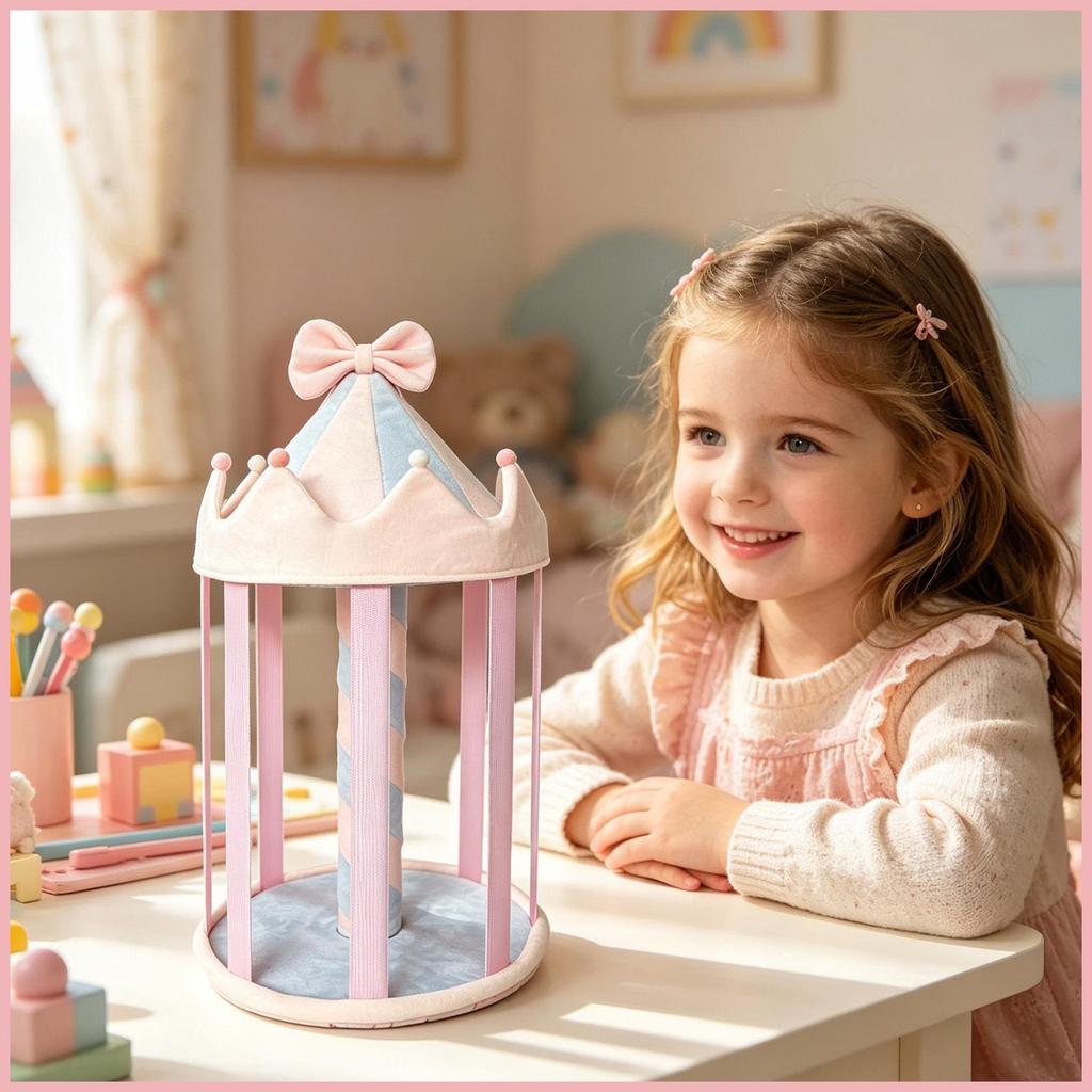 Grampo De Cabelo Armazenamento Display Rack Suporte Para Vaidade Meninas Quarto Contador Berçário Cômoda Casa alpilyn3br
