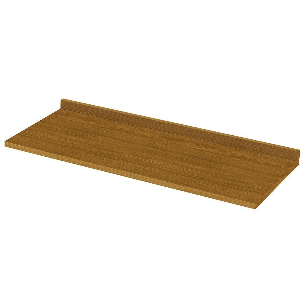 Tampo p/ Balcão Cozinha Gabinete Americana 120x53cm Nature - Henn