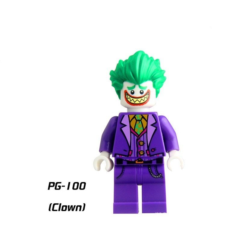 Figura de brinquedo do Batman para montar, presente, figura colecionável do Joker da DC.