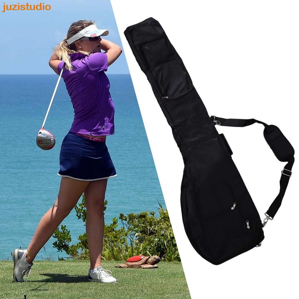 Bolsa Para Taco De Golfe JUZISTUDIO , Alça De Ombro Ajustável À Prova D'água , Domingo , Estojo Dobrável Treinamento