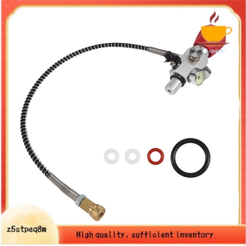 M18X1.5 PCP Tanque Válvula De Carregamento De Calibre Duplo Adaptador De Recarga De Estação De Enchimento De Ar Com Medi