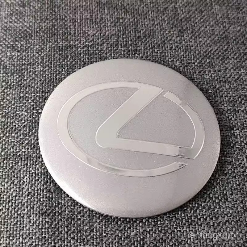 Novas calotas centrais de roda Lexus 56mm 60mm 65mm adesivos de logotipo de roda 9LCN