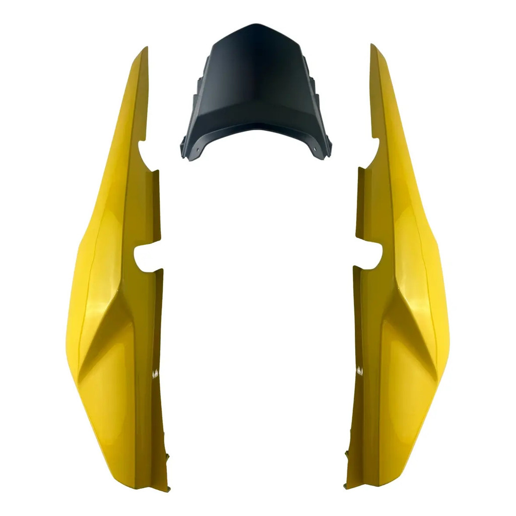 Rabeta Traseira Completa Com Rabeta Central Moto Cg Titan 150 2014 Amarelo Topázio 2014