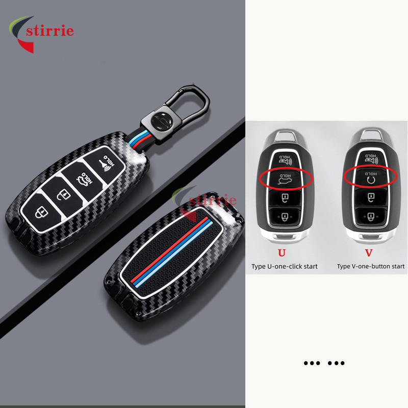 Capa Para Chave De Carro Hyundai Santa Fe/Accent/Kona Remota Chaveiro ﻿