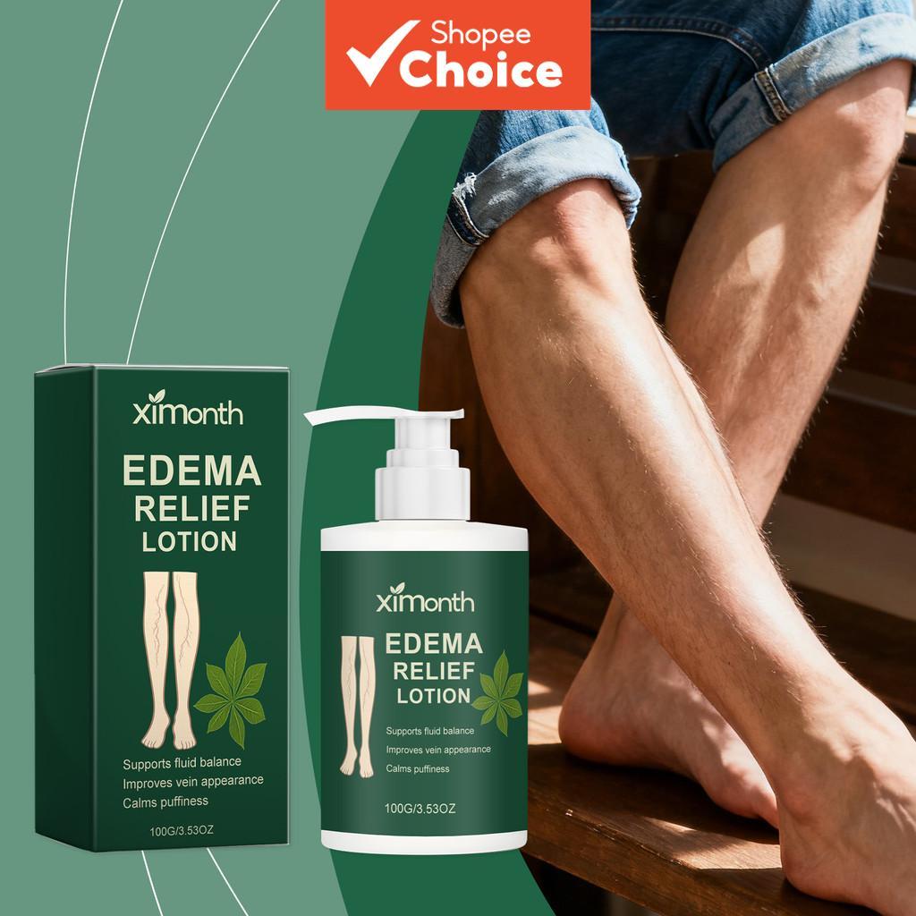 Castanha-da-Índia & Vassoura-de-Carpinteiro Creme de Conforto para as Pernas, Massagem Diária Leve para Pernas Cansadas