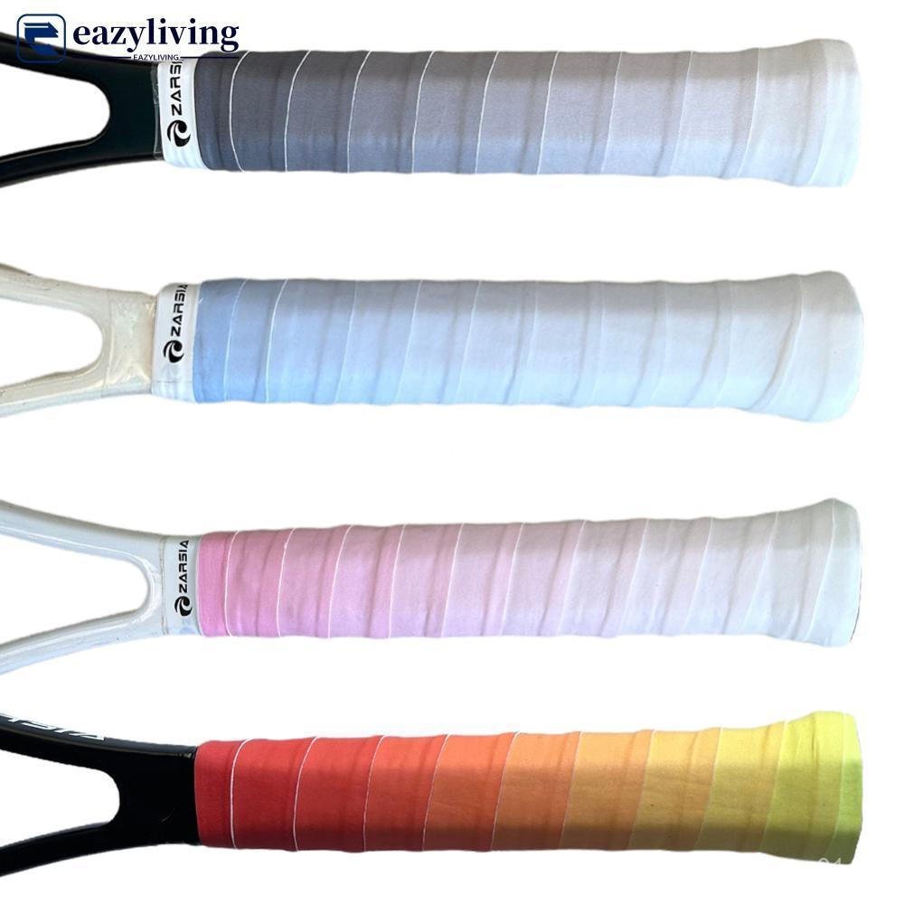 EAZYLIVING Gradiente PU Raquete De Tênis Overgrip Suor Banda Absorção Aperto Badminton Lidar Com Griptape Padel A3X3