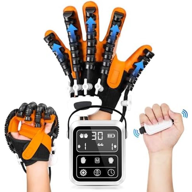 Luvas De Robô De Reabilitação Manual , Equipamento De Recuperação De Curso Carregável Por USB Portátil De 3a Geração , 4