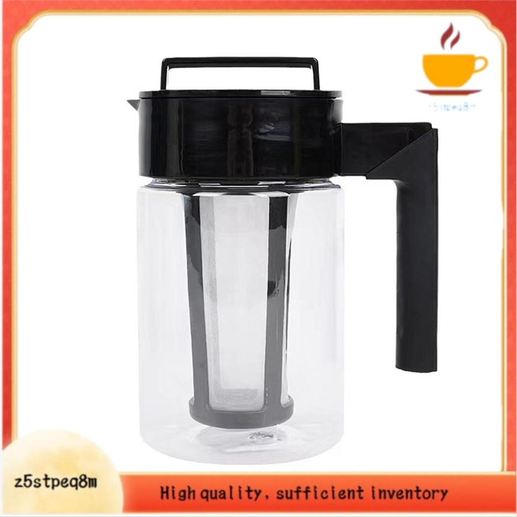1 Pçs 900Ml Fermentação Fria Cafeteira Gelada Alça Hermética Chaleira De Café Como Mostrado Plástico Antiderrapante