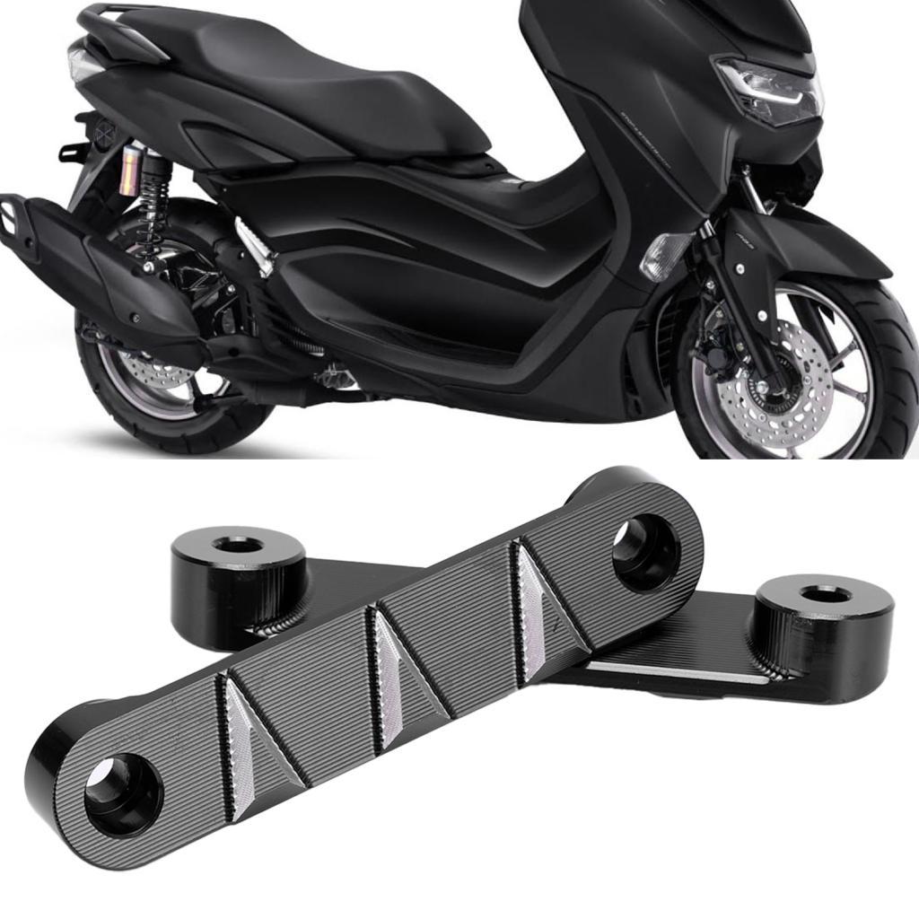 Placa do eixo dianteiro capa paralama acabamento requintado com parafusos de montagem para modificação da motocicleta