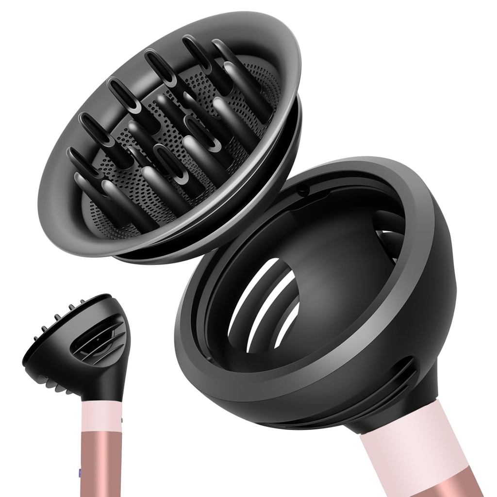 Difusor de Ondas para Dyson Airwrap – Modos de Cúpula e Difusão para Cabelos com Ondas e Cachos, Acessório Difusor de Ca