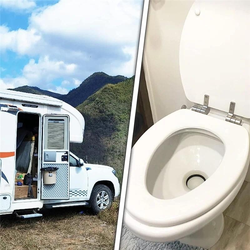Para Vedação De Bola De Descarga De Vaso Sanitário Dometic RV 385311658 2 Peças 300 310 320 301 Motorhome Trailer Acessó