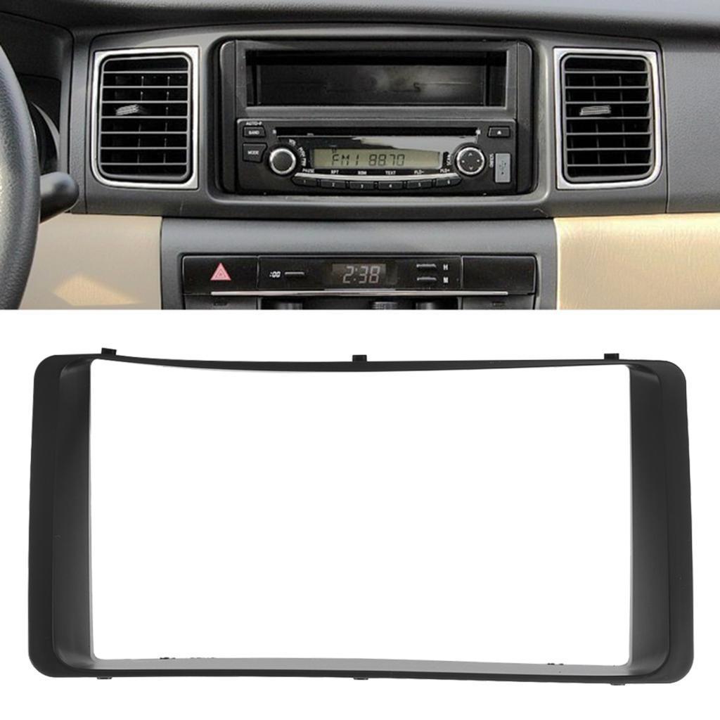 torachel1-BR 2Din 7in moldura de navegação painel DVD player de rádio estéreo guarnição adequada para Corolla 03-06