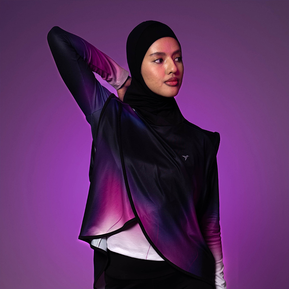 Trijee HIJAB Colete Esportivo Externo , Treinamento De Corrida , Ciclismo , Tênis , Padel , Esporte , Secagem Rápida , F