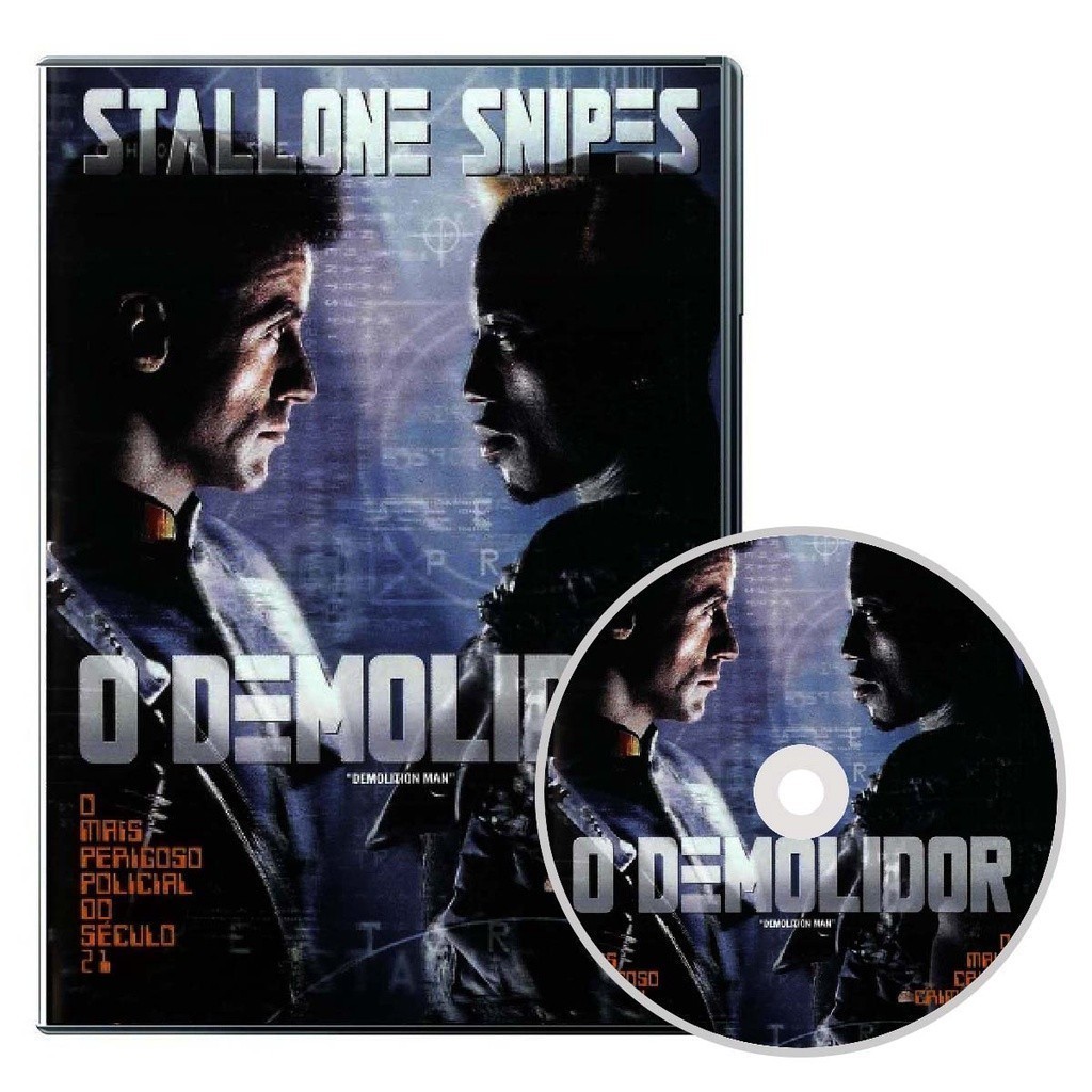 Dvd O Demolidor (1993) Sylvester Stallone e Wesley Snipes