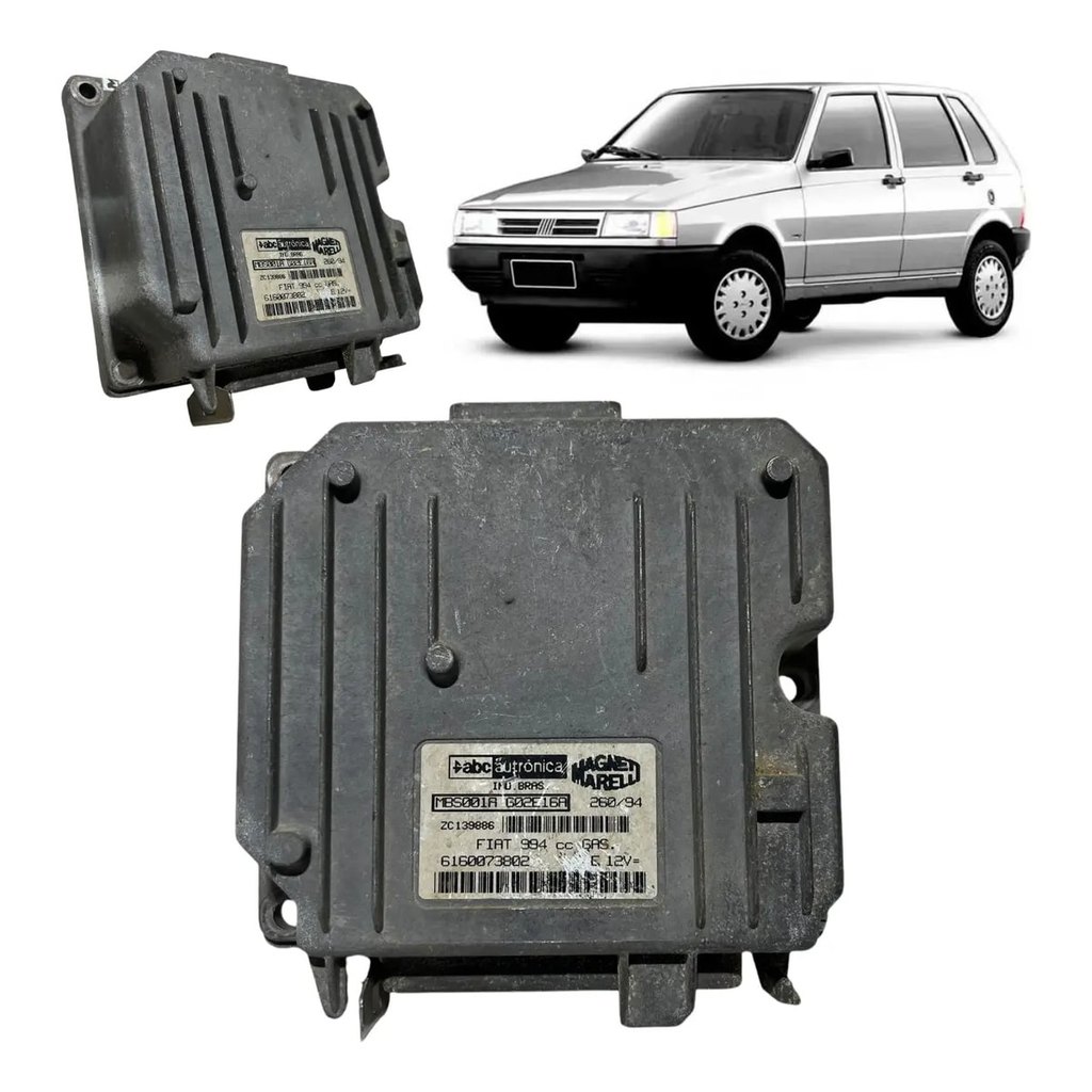 Módulo Injeção Fiat Uno Eletrônic 1.0 1991 1996 2000