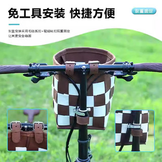 Cesta dianteira dobrável para bicicleta, bolsa frontal para bicicleta infantil, cesta de bicicleta de grande capacidade 