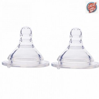 2 peças/conjunto de bicos longos, adequados para a série Avent Classic, bicos de silicone ultra macios, sem BPA e sem od