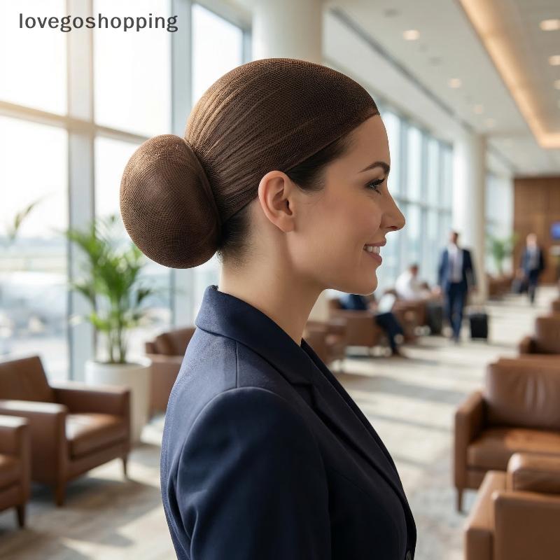 [lovego] 50 Unidades De Rede Elástica Para Cabelo , Coque De Malha , Redes De Invisíveis Controle Na Cozinha , Laboratór