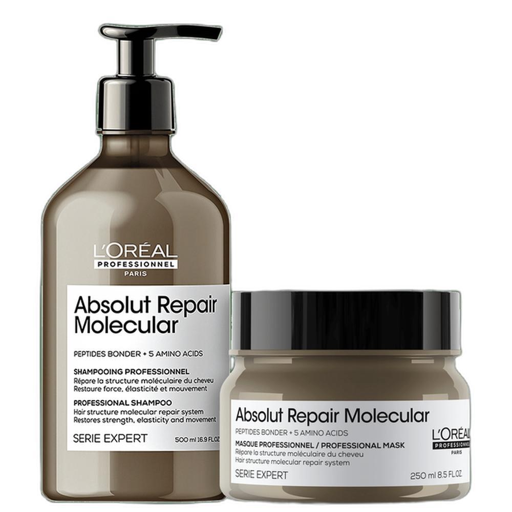 Kit L'Oréal Professionnel Absolut Repair Molecular Tratamento Duo (2 Produtos)