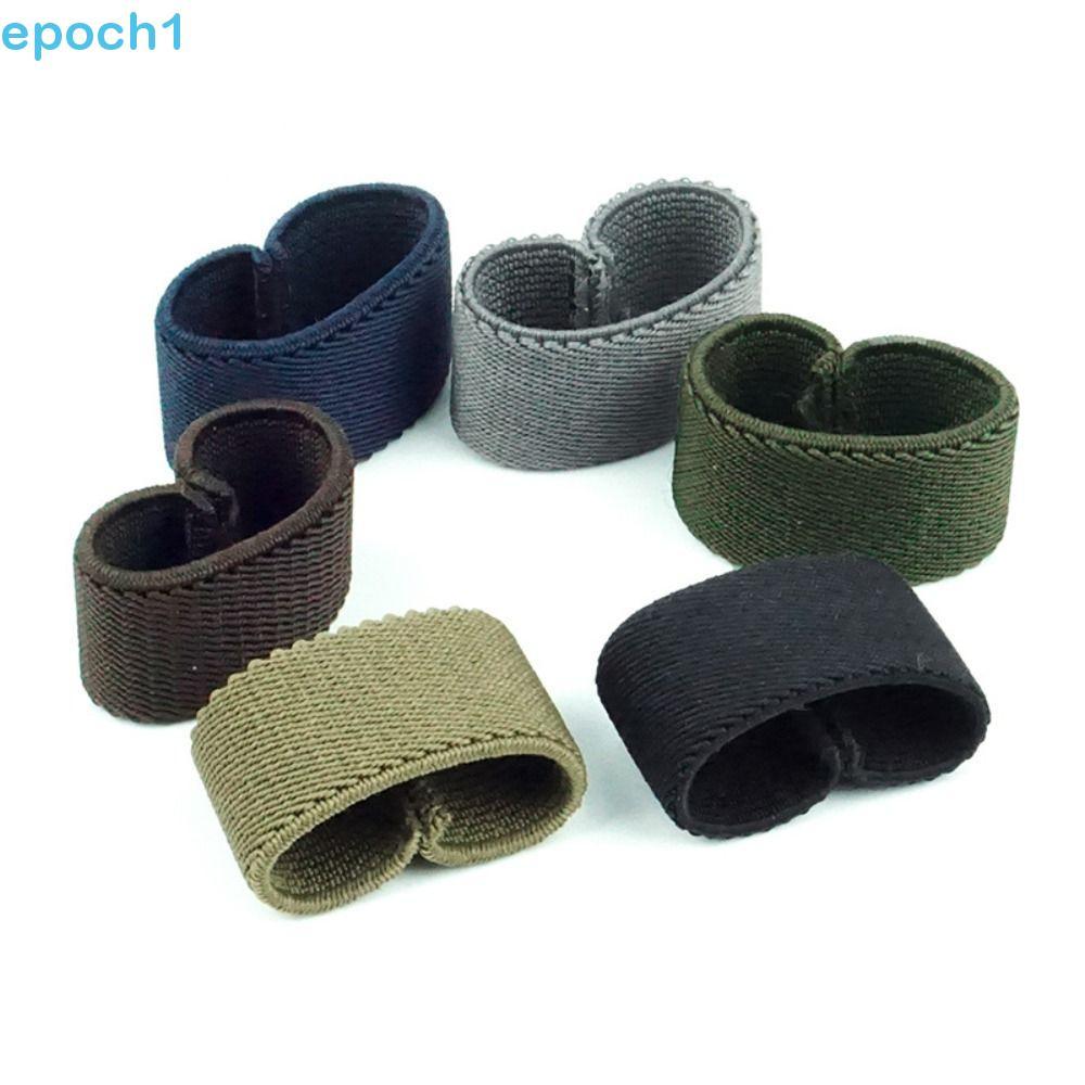 EPOCH1 Cinto Anel Elástico Loop Mochila Alça Arranjo Acessório De Fixação De Cauda Clipe Protetor De Dedo Intermediário