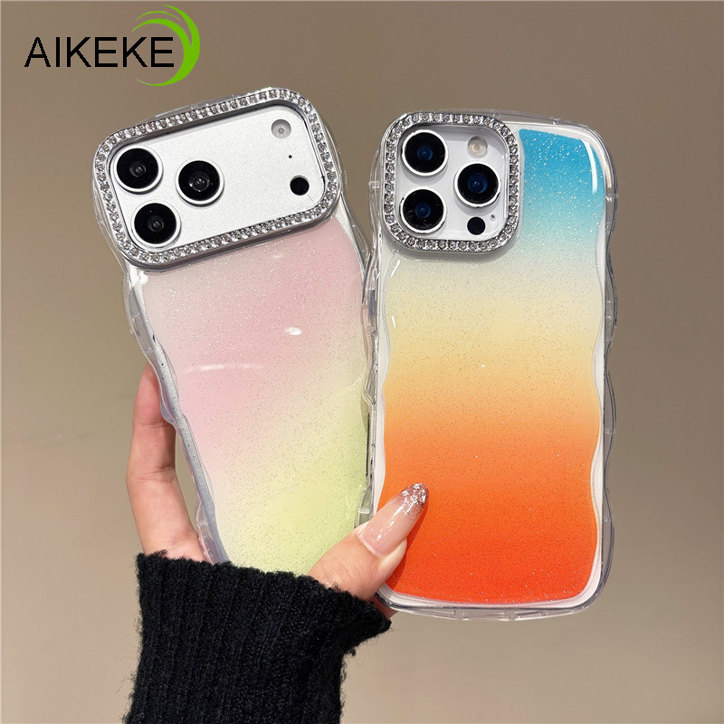 Capa Legal De Gradação Com Glitter De Verão Para Samsung Galaxy A57 A37 A27 A17 A56 A36 A55 A35 A54 A53 A15 M17 F17 M15 