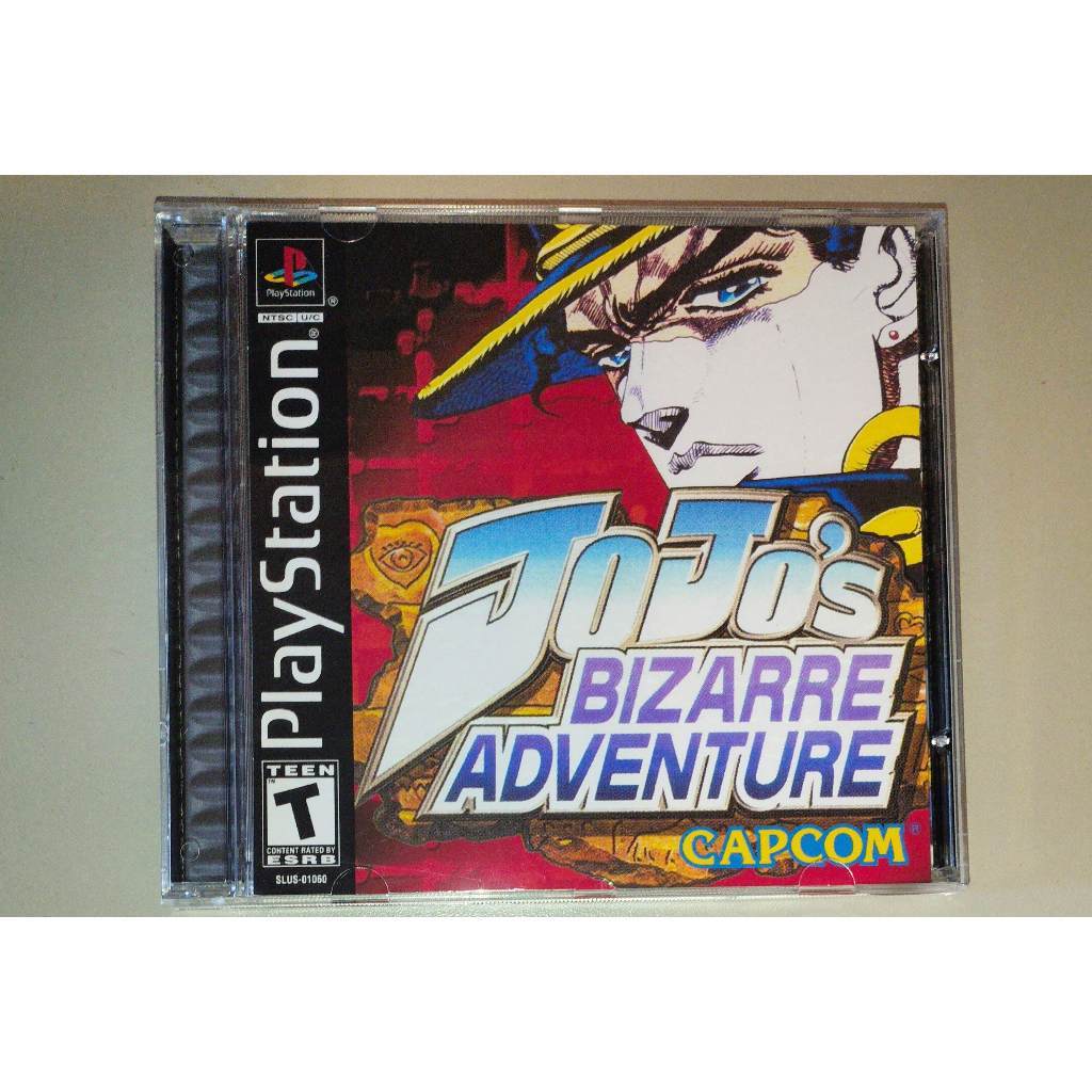PS1 - JoJo's Bizarre Adventure JOJOS - MÍDIA PRETA