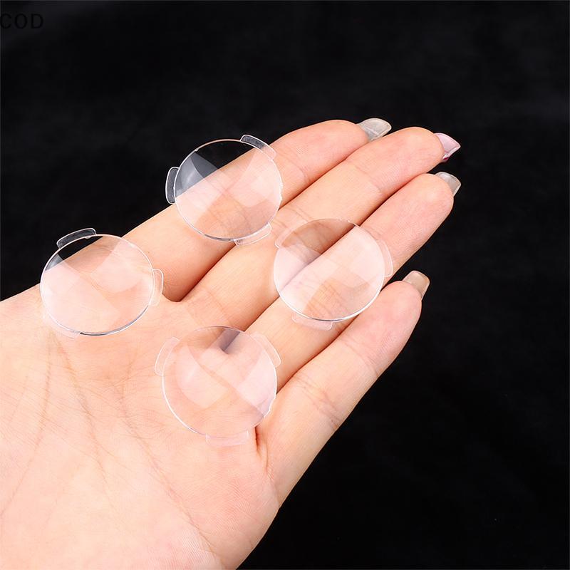 [ZDS] 10 Unidades 25 * 45 Mm Lente Ultra Transparente Bicolor Para Papelão Óculos 3D VR De Realidade Virtual 2-5 Thiness