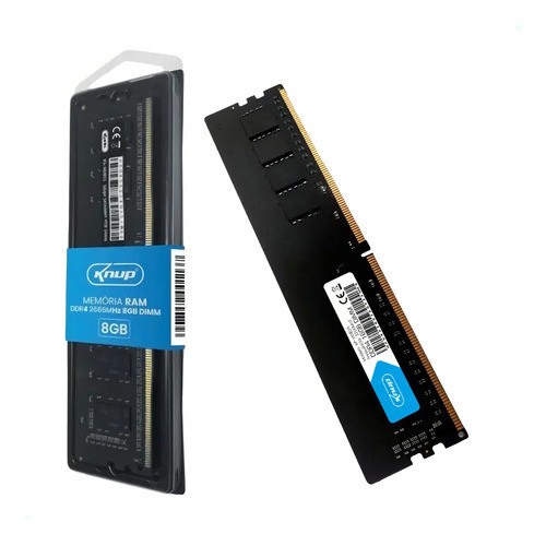 Memória Ram 8gb Ddr4 Desktop 2666MHz Pc Gamer Upgrade