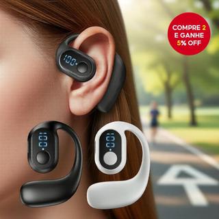 Compre 1 e leve 1 grátis Fone de Ouvido Bluetooth Sem Fio Mono à Prova d'Água com Microfo…