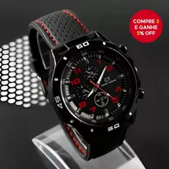 Relógio Esportivo Digital Masculino À Prova D'água Silicone Pulseira Leve De Pulso Ao Ar Livre Presente