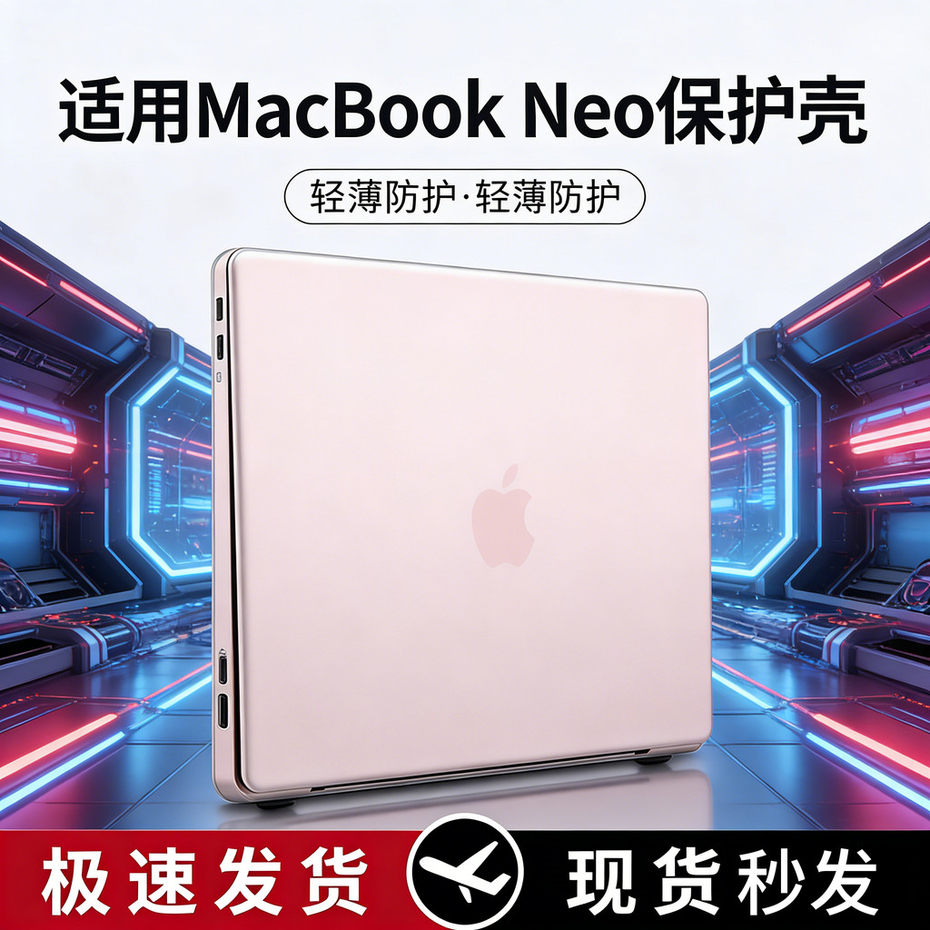 2026 Novo estilo adequado para Apple Laptop MacBook Neo Capa protetora 13 polegadas A3404 Capa protetora