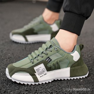 Tênis Esportivos Masculinos de Sola Grossa, Novos Tênis de Corrida, Casuais e Confortáveis, de Tênis Masculinos, T
