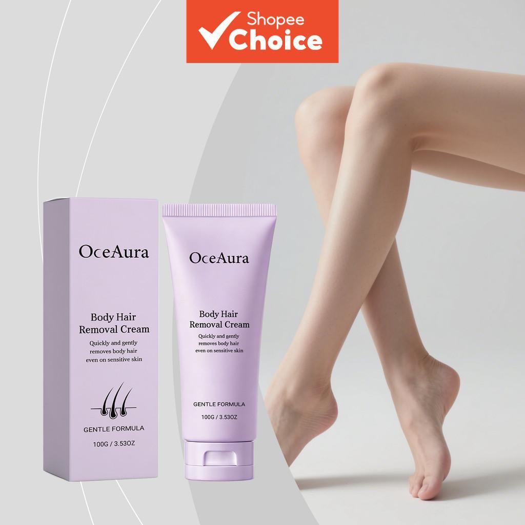 Creme Depilatório Suave para Pele 100 g – Hidratante, Suave, Não Oleoso para Cuidado Corporal Diário