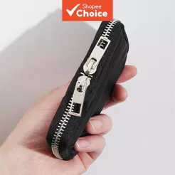 Mini Porta-Moedas e Chaveiro com Tecnologia RFID, Ideal para Cartões, Dinheiro e Viagens