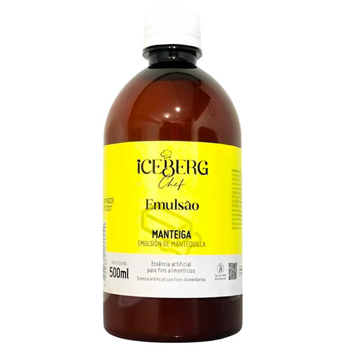 Emulsão de Manteiga Pipoca Essência 500ml Iceberg