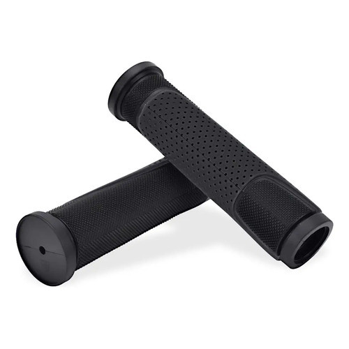 Manopla Borracha Tpr 125mm Preta Para Bicicleta Aro 20 24 26 Preto