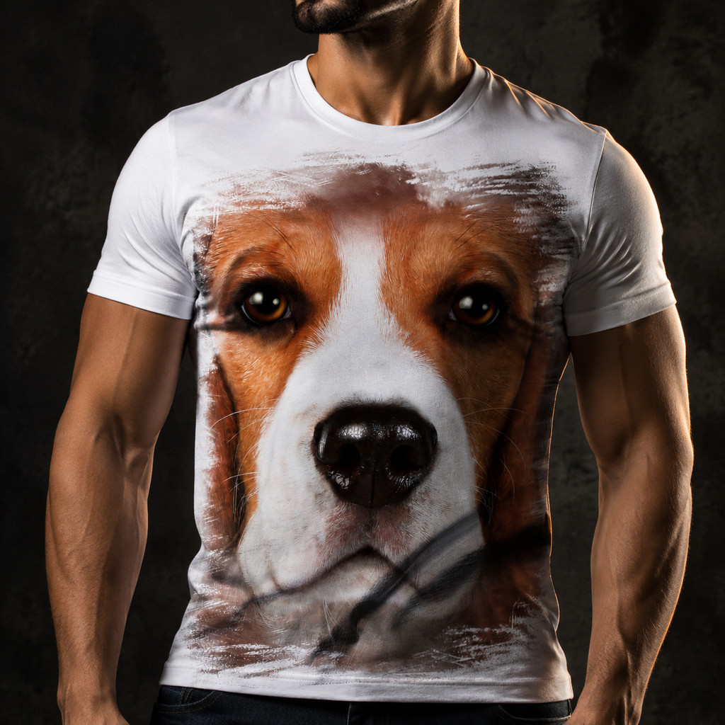 Camiseta Cachorro Beagle 5 - Dicelli