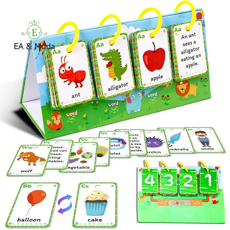 Gráfico Flip De Construção De Frases EA & Moda , Treinamento De Fabricação Baseado Em Imagens , Jogo De Construtor .